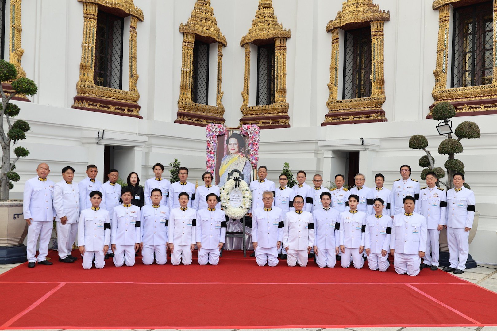 ไทยฮอนด้า น้อมถวายพวงมาลา ถวายสักการะ เพื่อสำนึกในพระมหากรุณาธิคุณ สมเด็จพระนางเจ้าสิริกิติ์ พระบรมราชินีนาถ พระบรมราชชนนีพันปีหลวง ณ พระที่นั่งดุสิตมหาปราสาท ในพระบรมมหาราชวัง