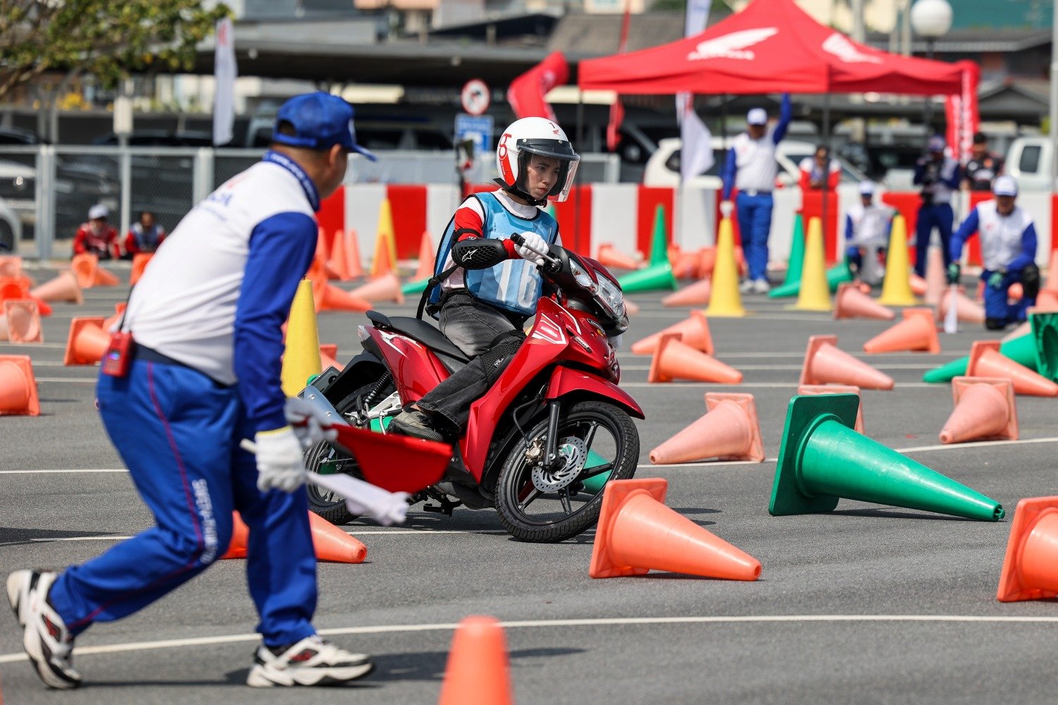 ไทยฮอนด้า จับมือ สอศ. จัดการแข่งขันทักษะขับขี่ปลอดภัย ครั้งที่ 6 เดินหน้าสร้างสังคมขับขี่ปลอดภัยให้กับครูและนักเรียนอาชีวศึกษา
