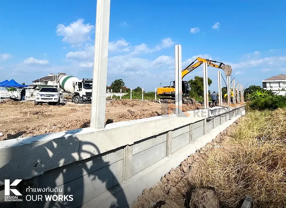 ผลงาน กำแพงกันดิน 12 reference Retaining Wall 12
