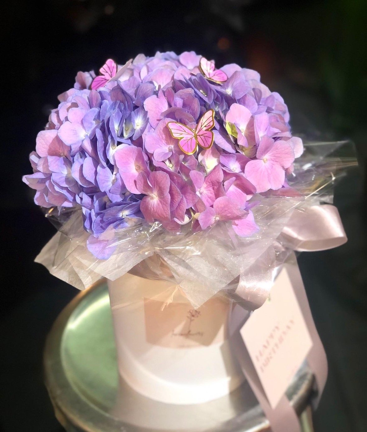 Mini Hydrangea Flower Box