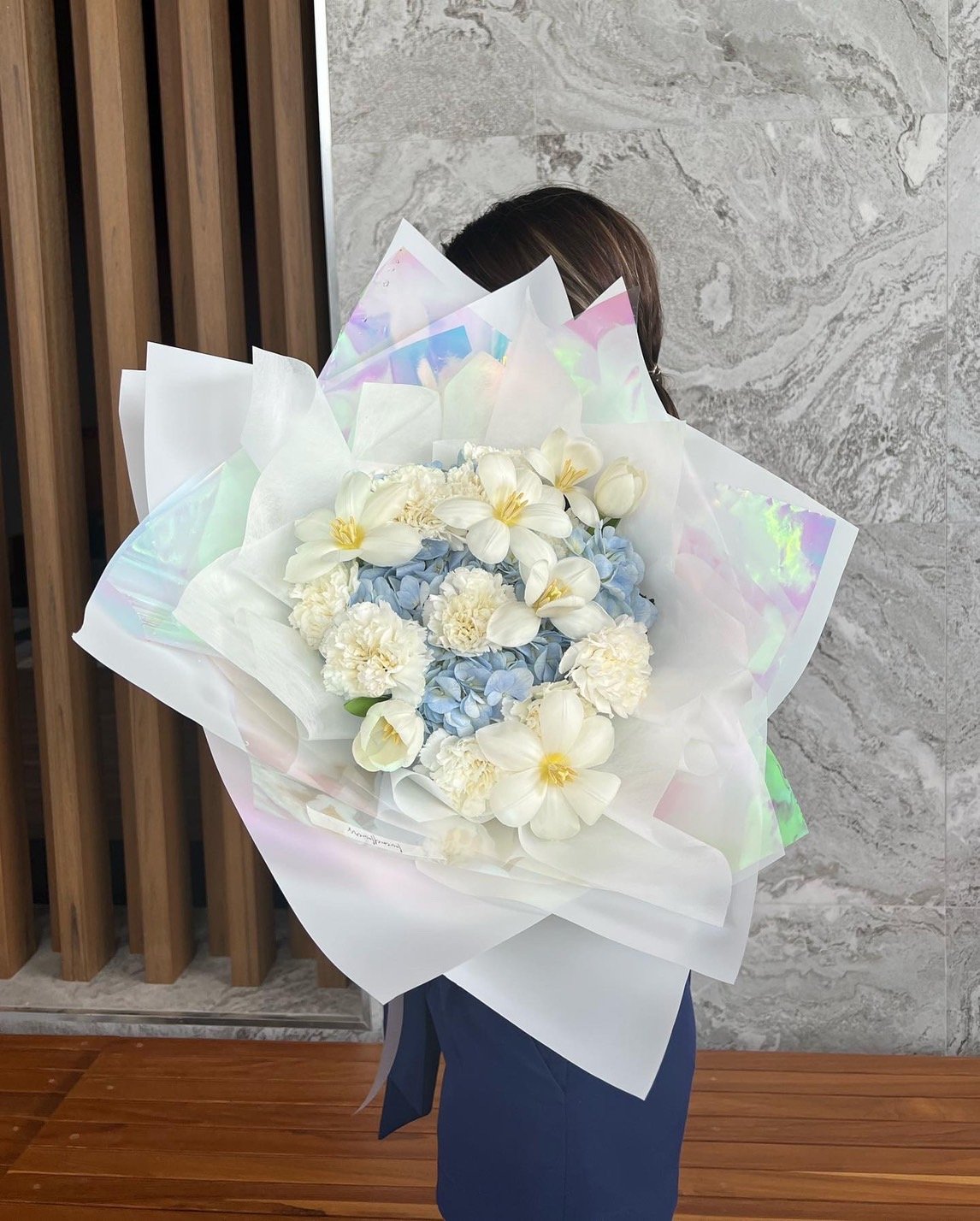 Mix of Blue Bouquet