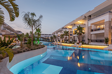 The swimming pools allow to kick back and enjoy  The swimming pools allow to kick back and enjoy
