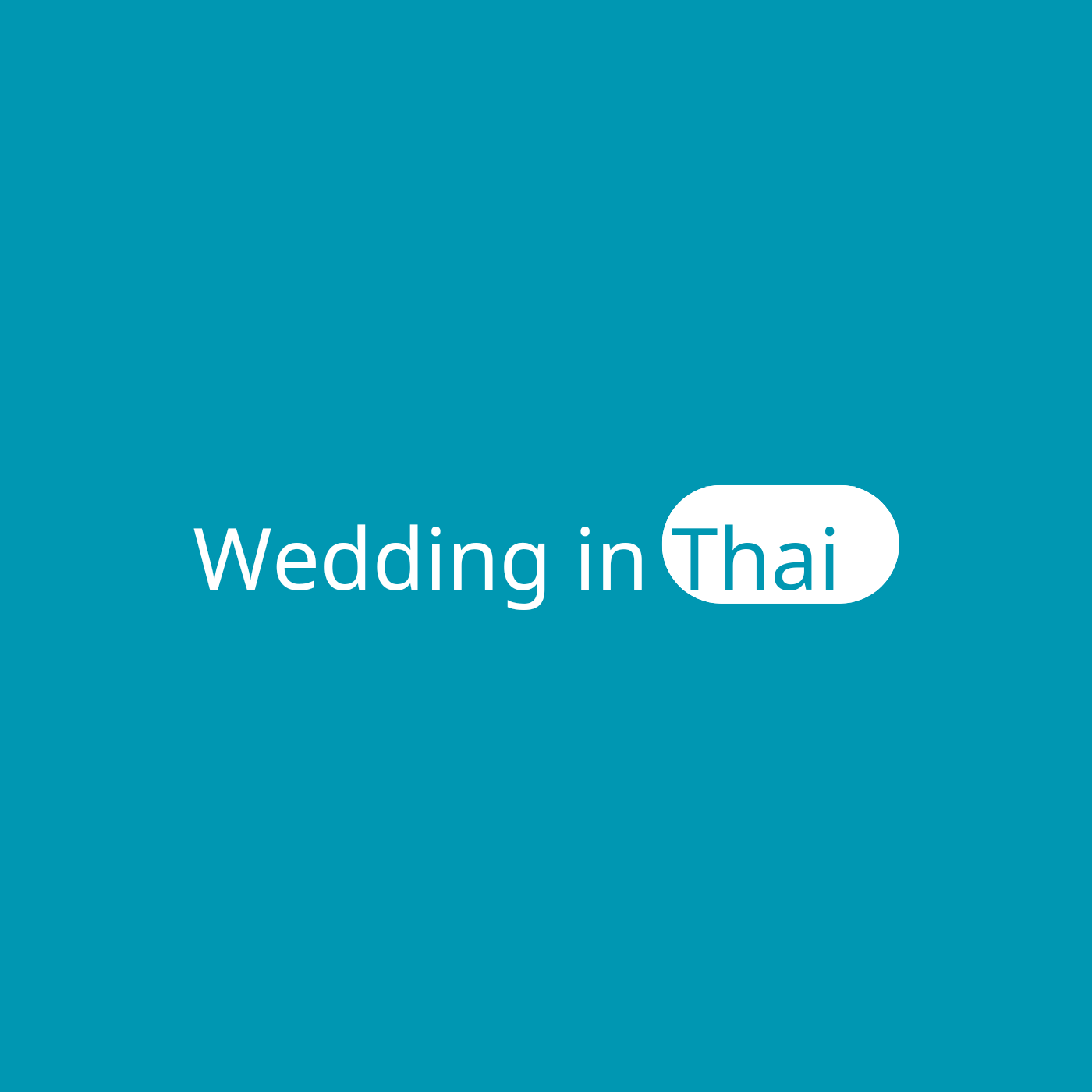 wedding in thai