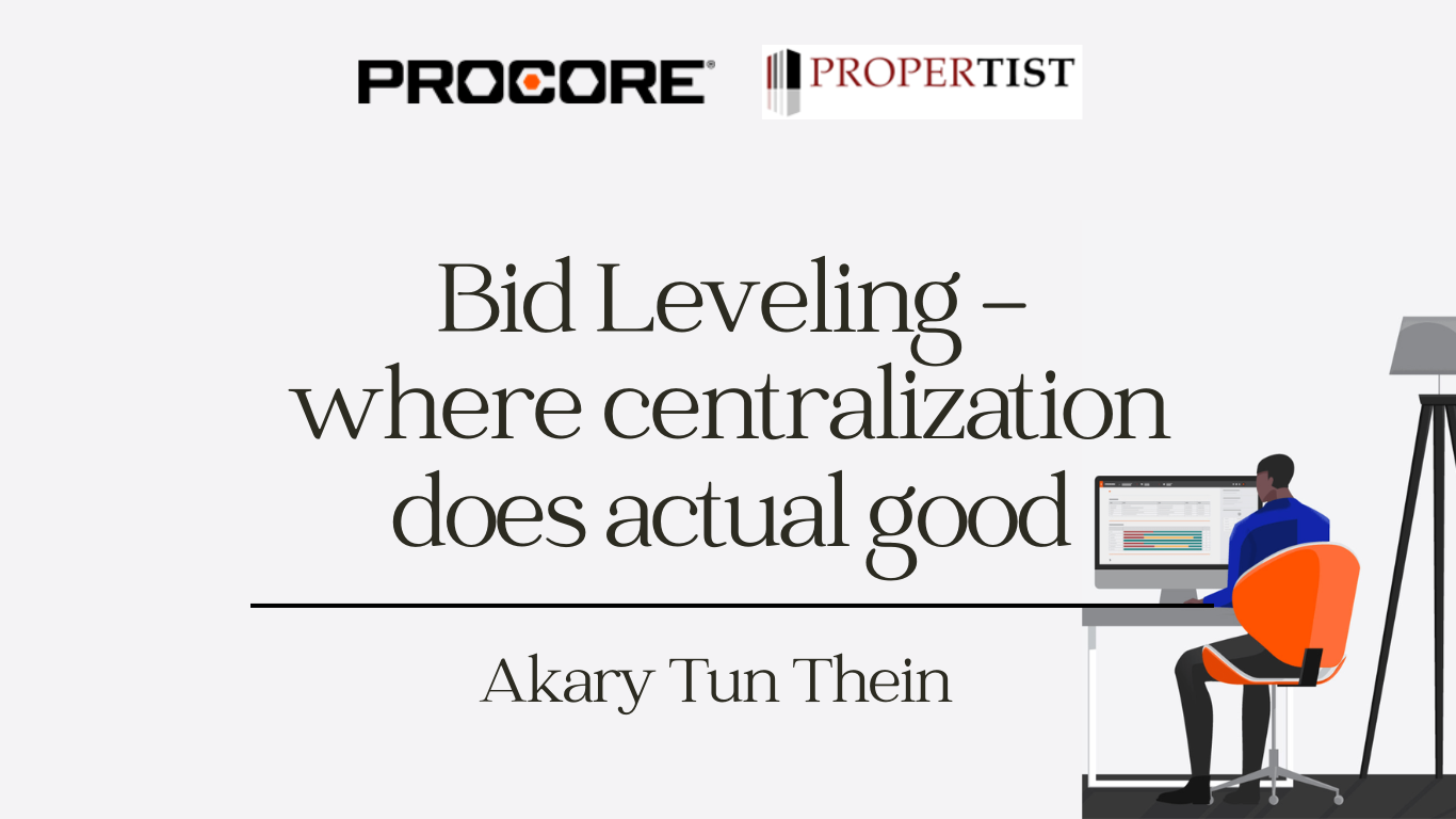 Bid Leveling - where centralization does actual good