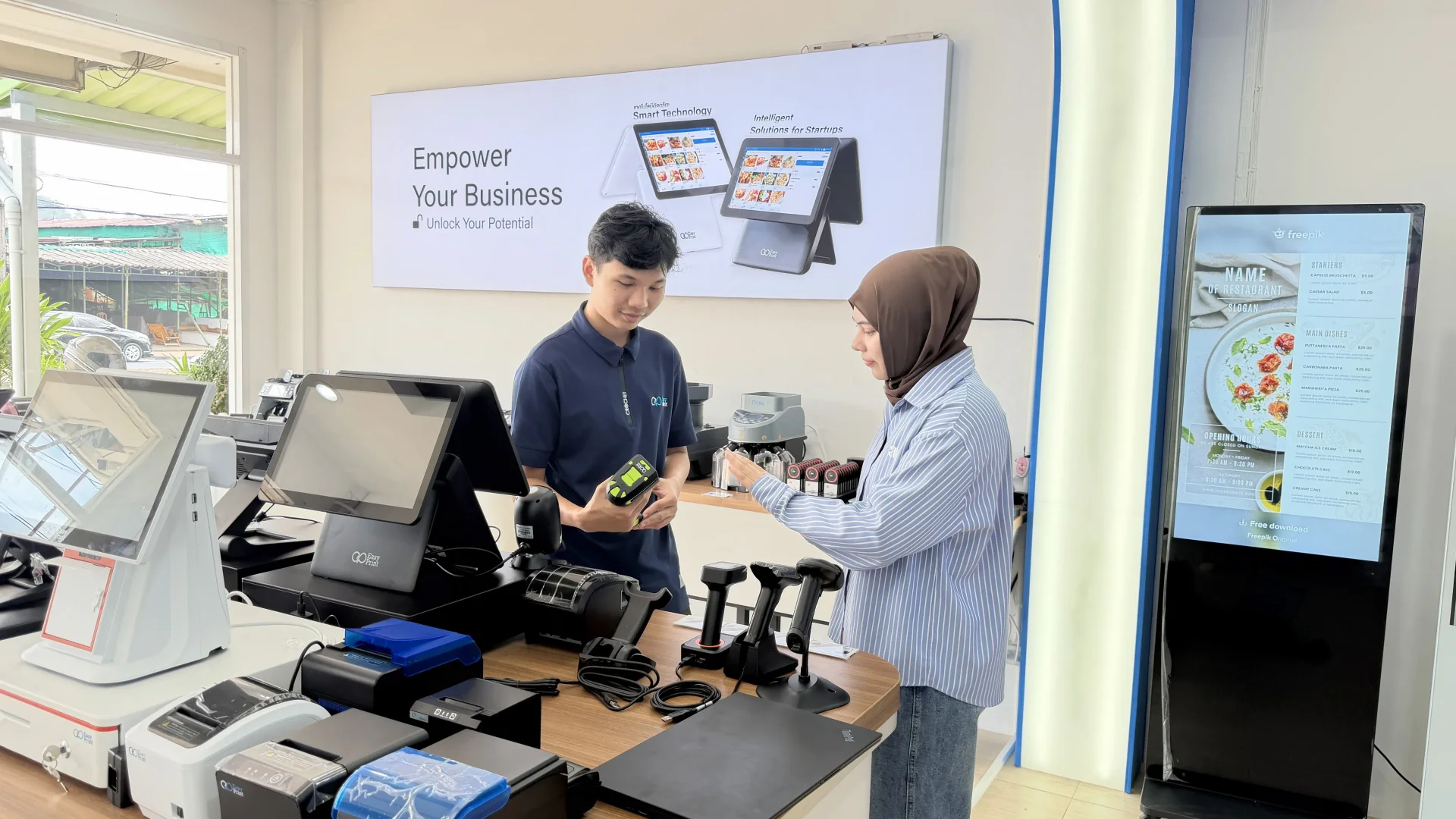 ภาพบรรยากาศภายใน EasyPrint Phuket