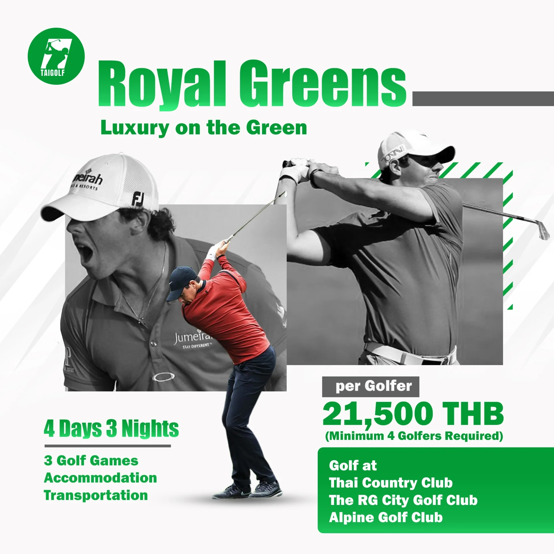 Thailand Golf Packages - Premium Package