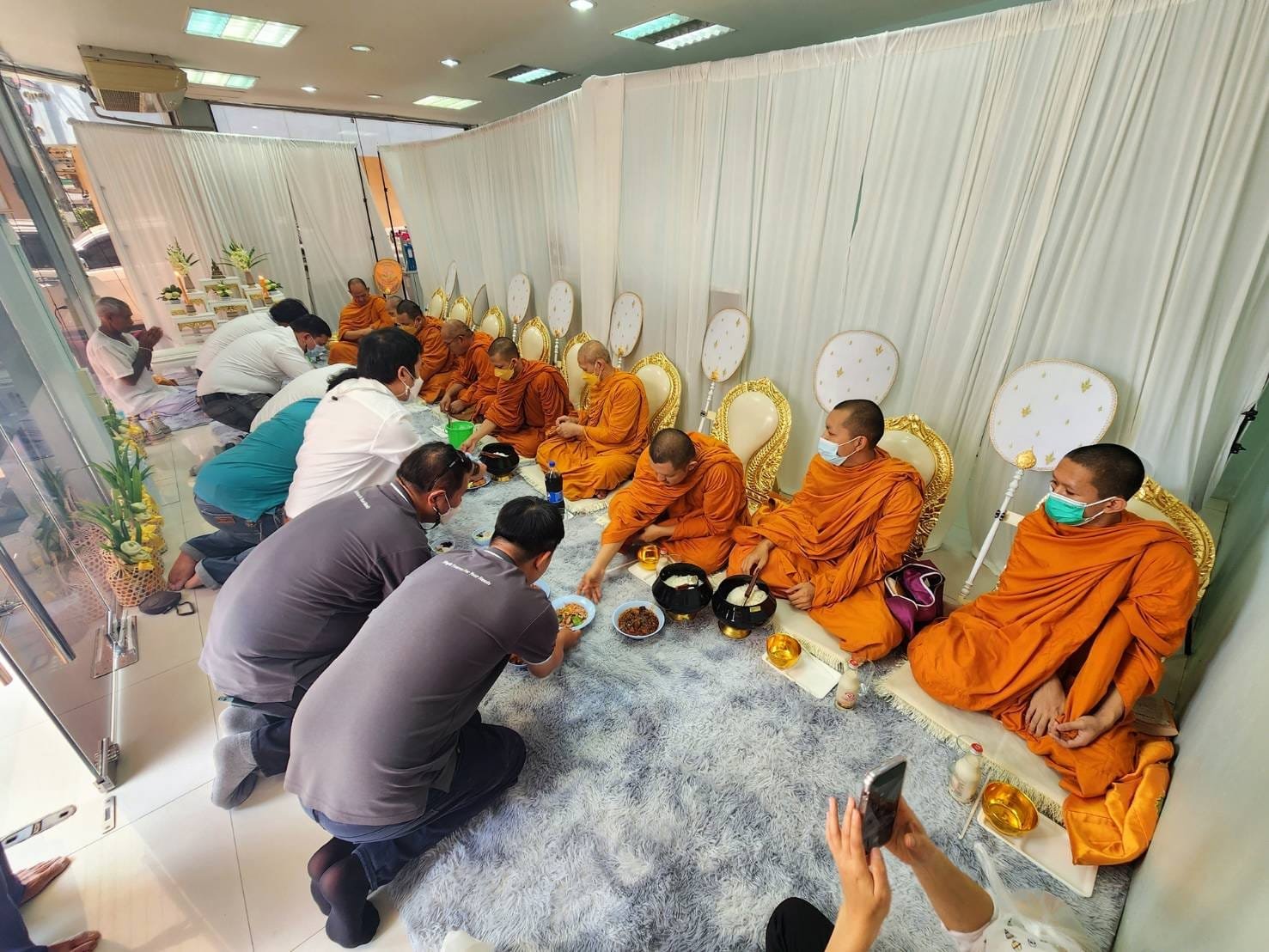 งานทำบุญสำนักงาน สาขาระยอง ประจำปี 2566