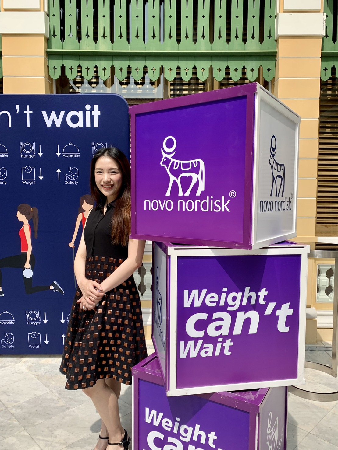 คุณหมอไอซ์ เข้าร่วมงานสัมนาบริษัทยา Novo Nordisk ผู้จัดจำหน่าย Saxenda x Mine Pen
