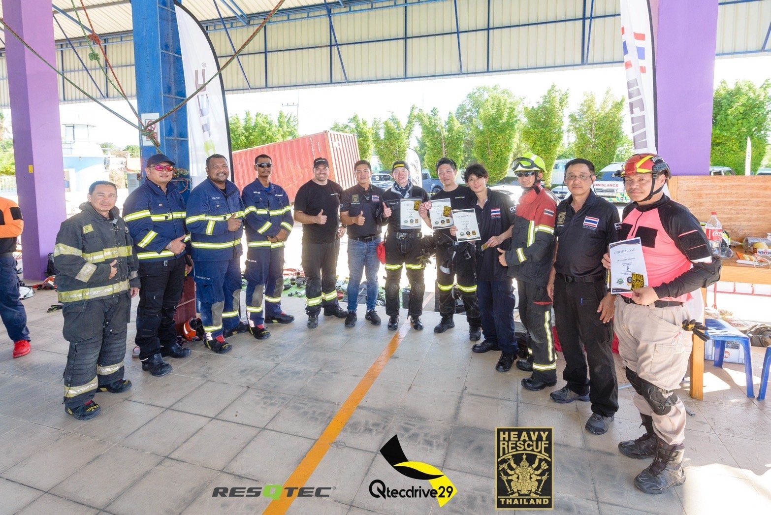 ทีม Heavy Rescue Japan ให้เกียรติร่วมเข้า Workshop Training ในครั้งนี้