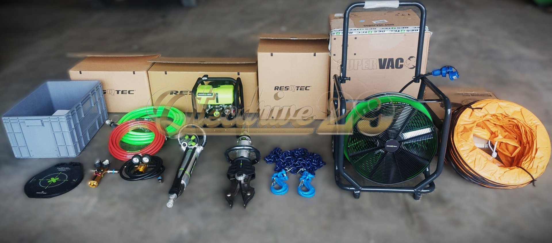 ผลงานการส่งมอบวันนี้ อุปกรณ์กู้ภัย RESQTEC ผลงานการส่งมอบวันนี้ อุปกรณ์กู้ภัย RESQTEC