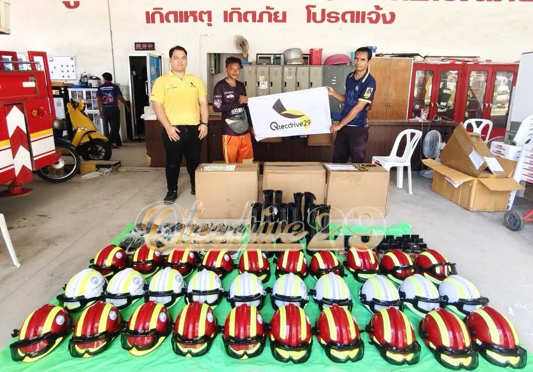 ผลงานการส่งมอบของบริษัท Qtecdrive29 วัสดุเครื่องแต่งกาย จำนวน 3 รายการ อุปกรณ์PPE