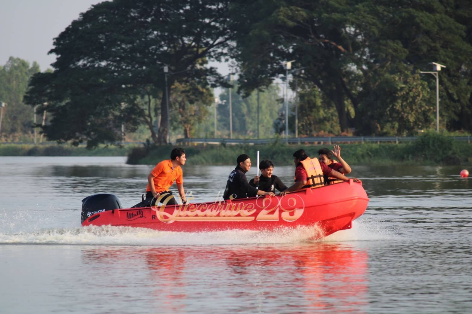 ผลงานการส่งมอบ เรือกู้ภัยชนิดท้องวี (Rescue Boat)  ผลงานการส่งมอบ เรือกู้ภัยชนิดท้องวี (Rescue Boat)