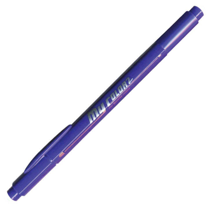 ปากกา MY COLOR 2 หัว DONG-A NO.18 สีม่วงเข้ม