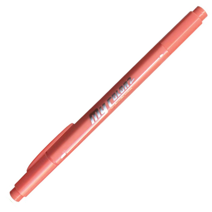 ปากกา MY COLOR 2 หัว DONG-A NO.63 สีชมพูพีช