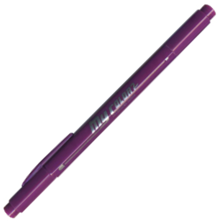 ปากกา MY COLOR 2 หัว DONG-A NO MC2.23 สีม่วง