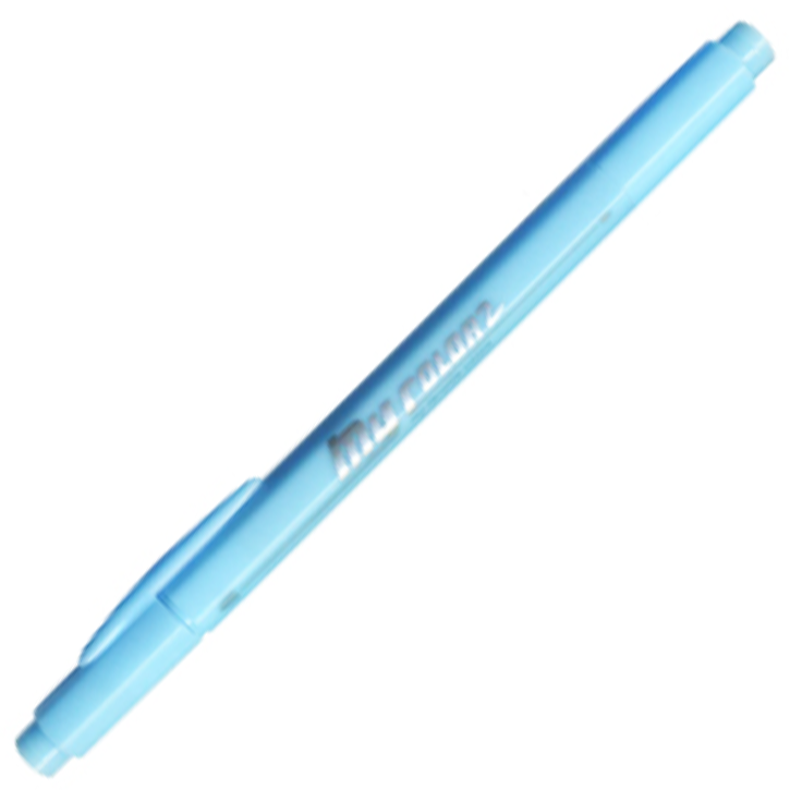 ปากกา MY COLOR 2 หัว DONG-A NO MC2.73 สีฟ้า