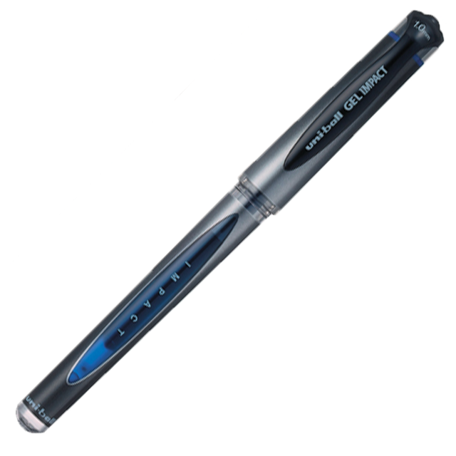 ปากกาหมึกเจล Uni-Ball IMPACT 1.0 มม UM-153S สีน้ำเงิน
