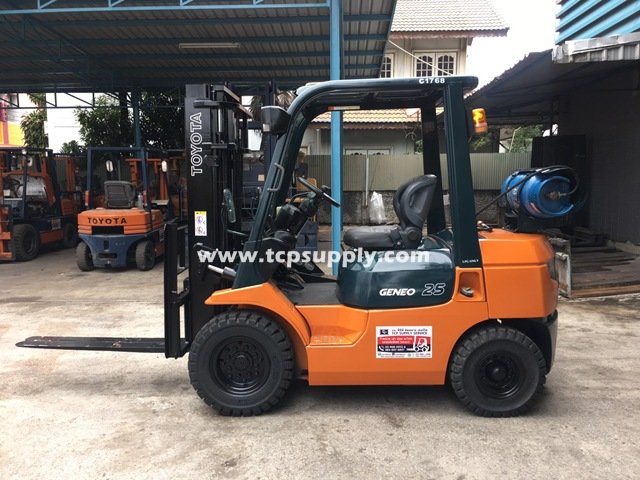 ส่งมอบ TOYOTA 7FG25 ติดแก้ส ส่งมอบ TOYOTA 7FG25 ติดแก้ส