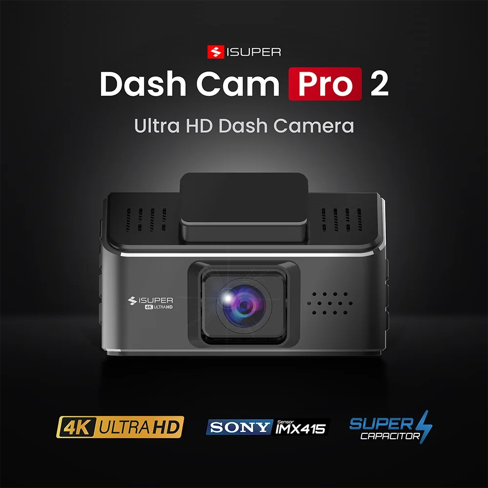 กล้องติดรถยนต์ iSuper Dash Cam Pro 2