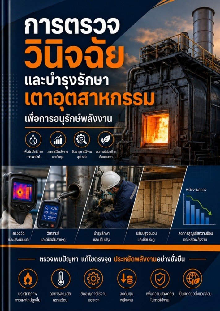 การตรวจ วินิจฉัย และบำรุงรักษาเตาอุตสาหกรรมเพื่อการอนุรักษ์พลังงาน (Industrial Furnace Inspection, Diagnosis and Maintenance for Energy Conservation)