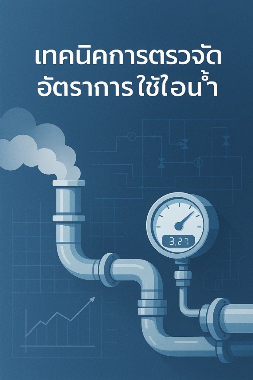 เทคนิคการตรวจวัดอัตราการใช้ไอน้ำ (Flow Measurement Techniques for Steam)