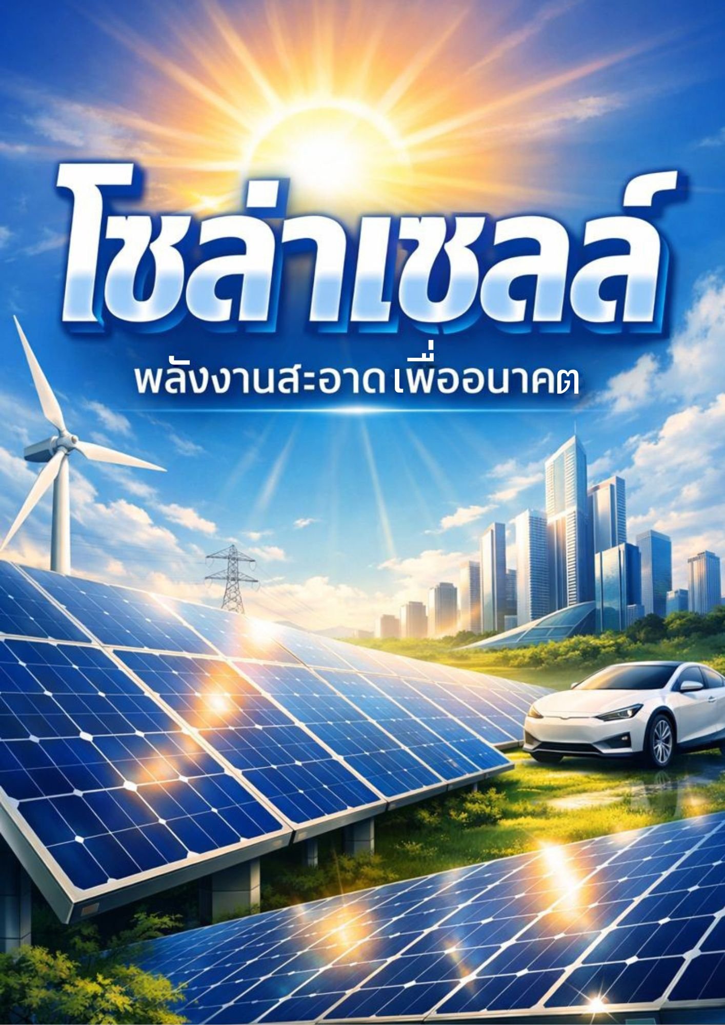 โซล่าเซลล์ (Solar Cell) พลังงานสะอาดเพื่ออนาคต