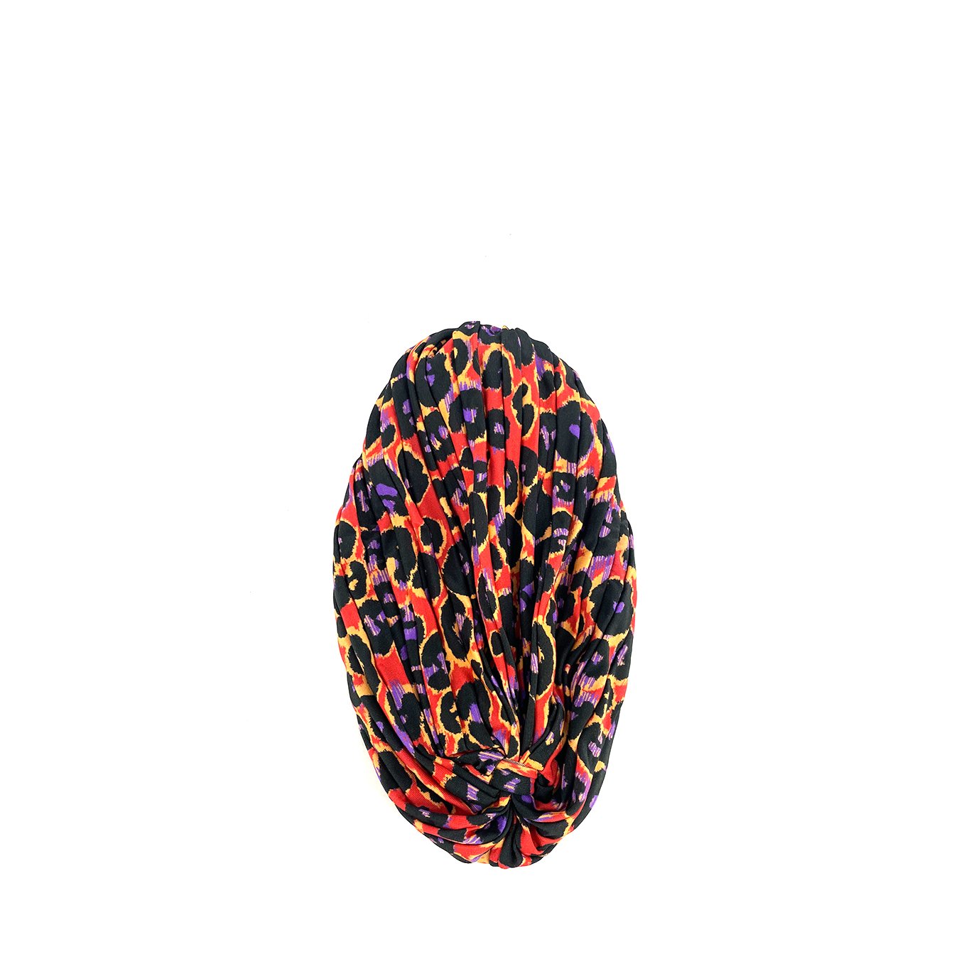 Aigner Multi-color edLeopard Pattern Turban