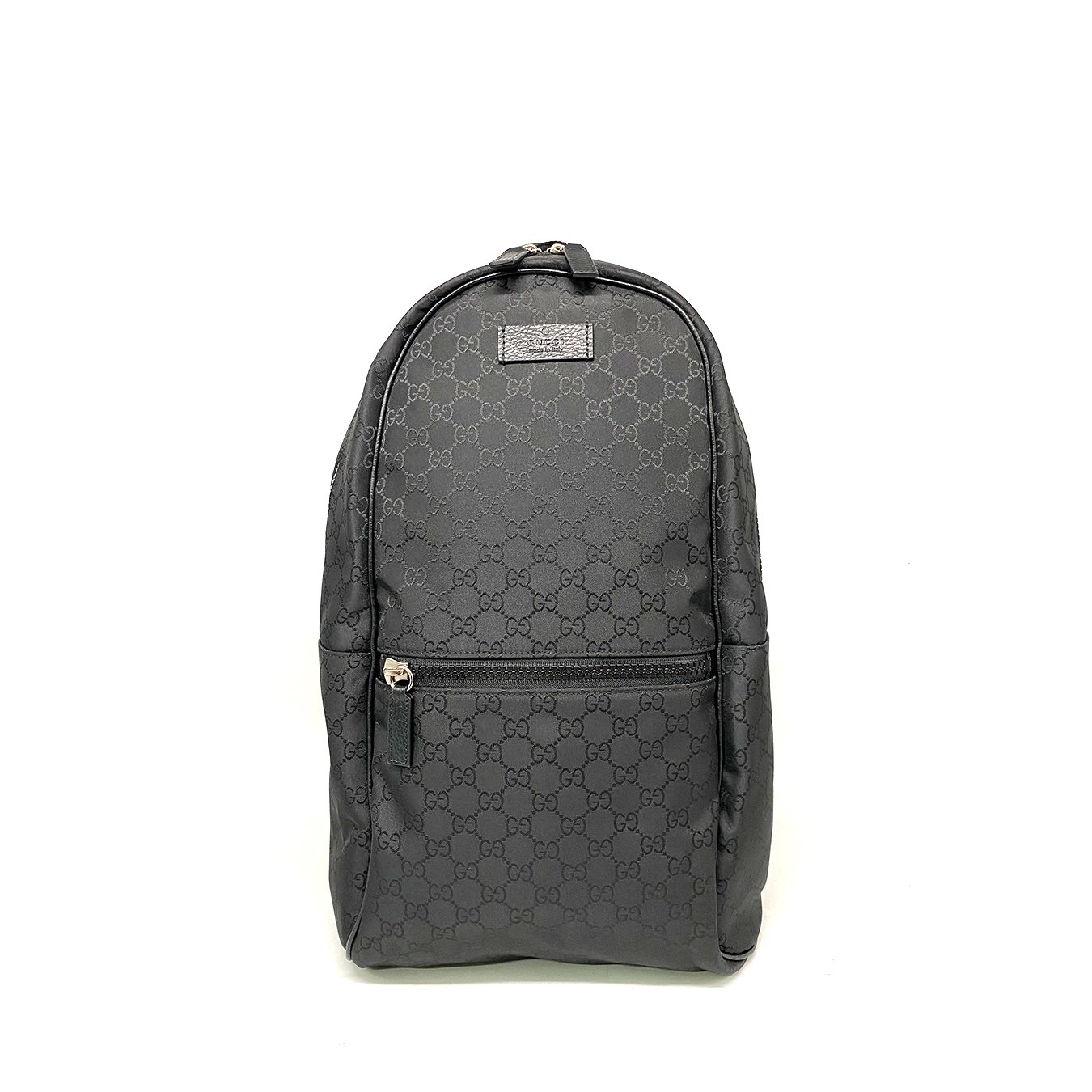 Gucci Backpack GG Nylon Canvas Black