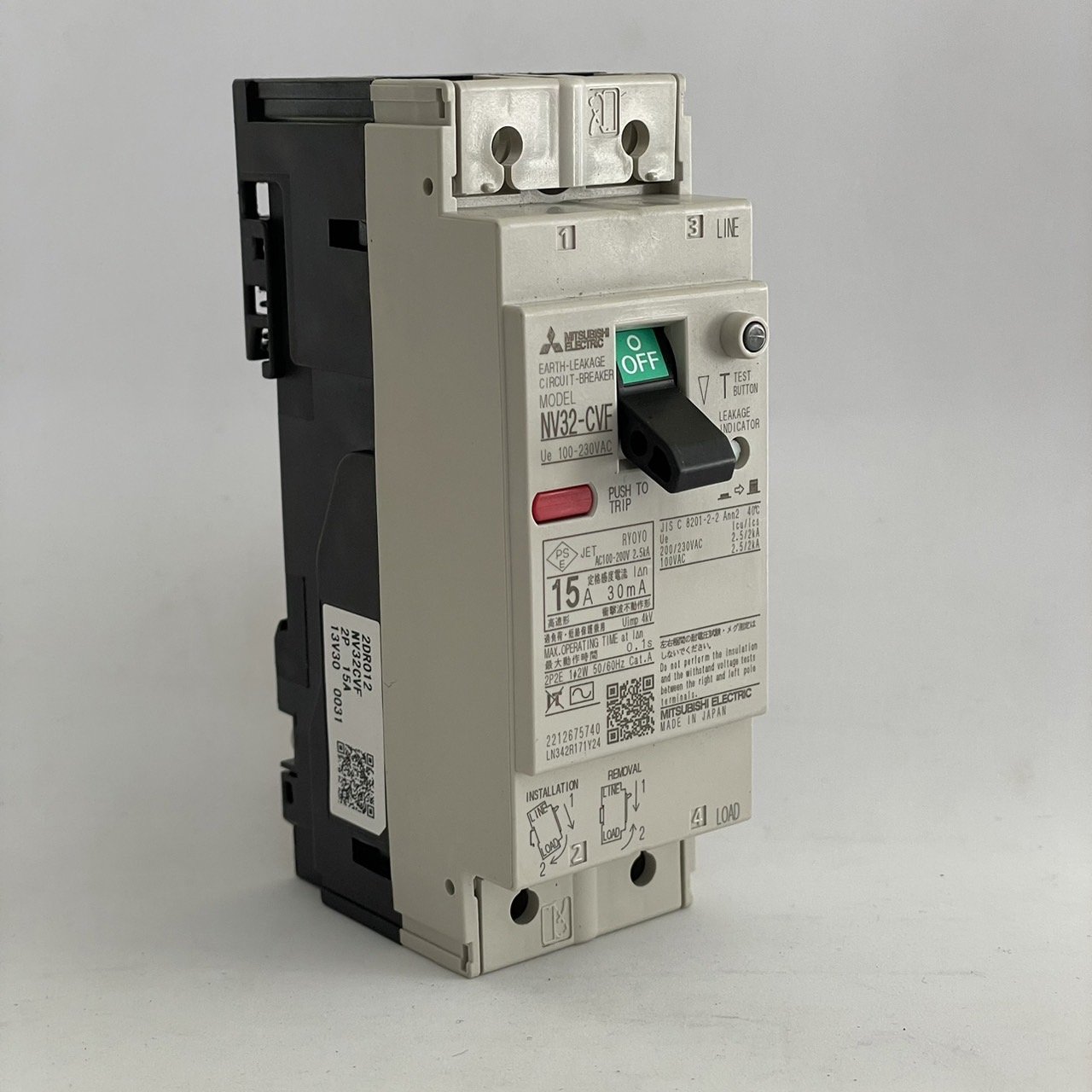 NV32-CVF 2P 15A 30MA