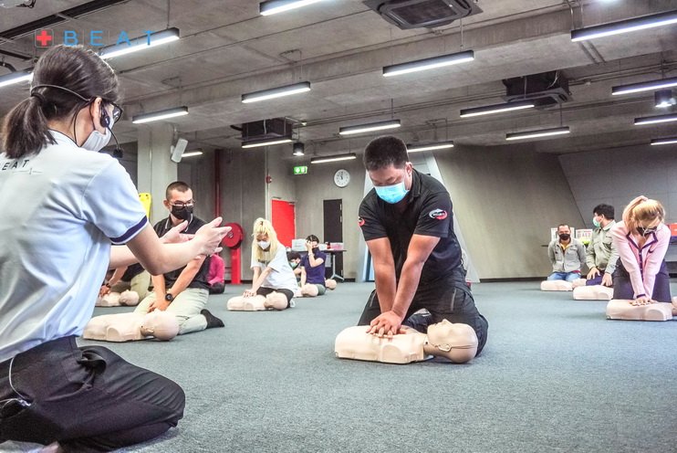 ปฐมพยาบาล cpr aed