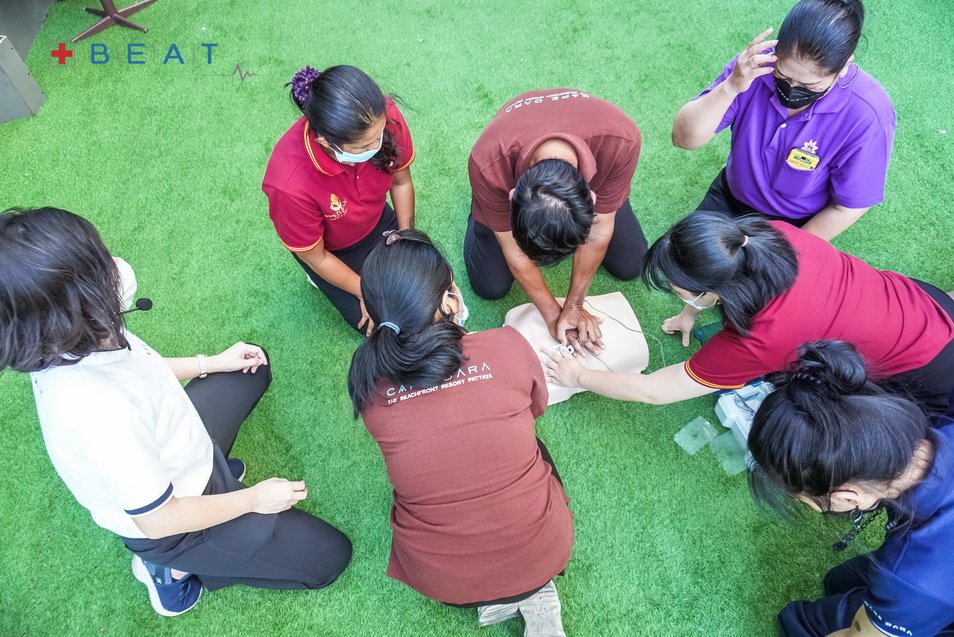 ปฐมพยาบาล cpr aed