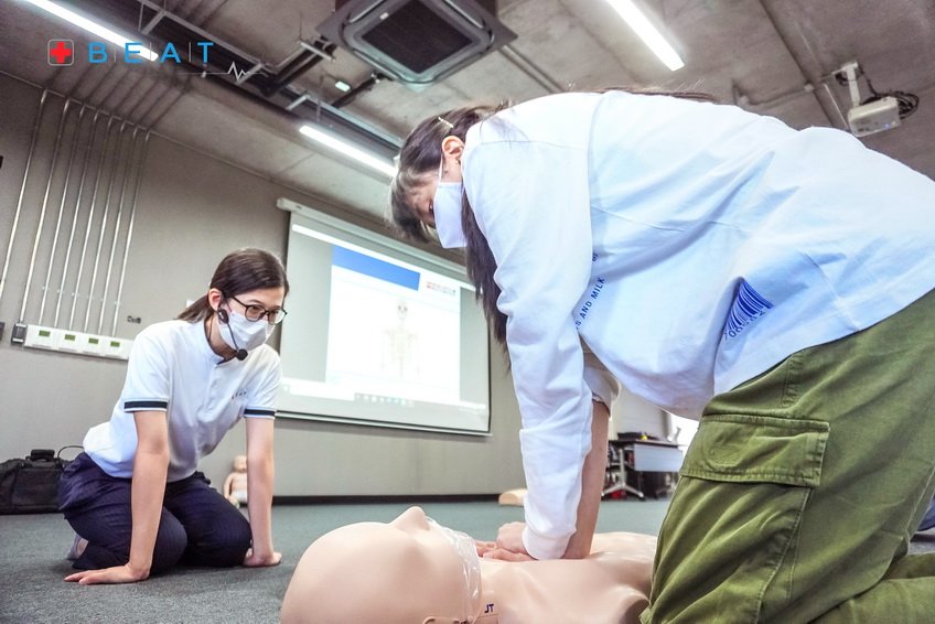 ปฐมพยาบาล cpr aed