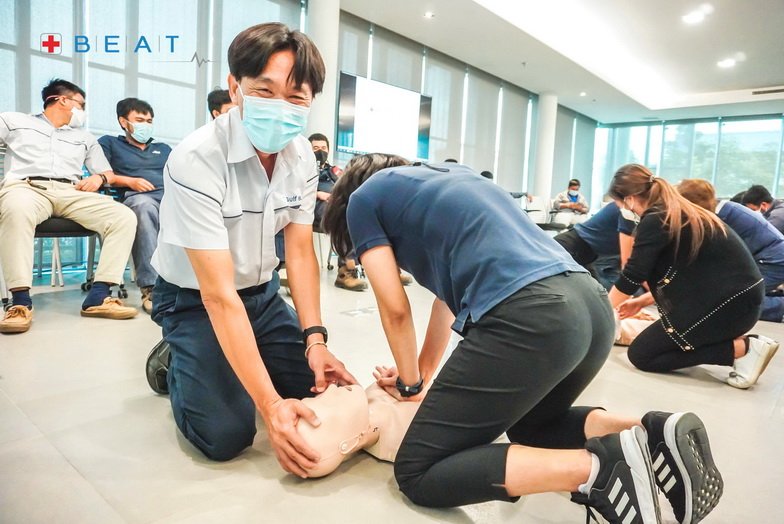 ปฐมพยาบาล cpr aed