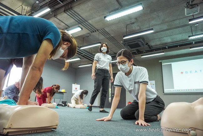 ปฐมพยาบาล cpr aed