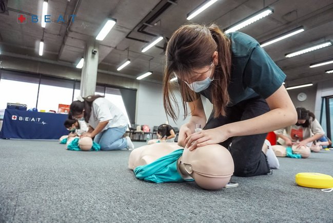 ปฐมพยาบาล cpr aed