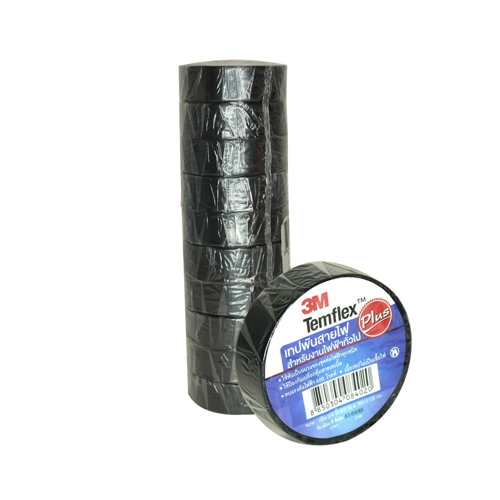 3M™ Temflex Plus เทปพันสายไฟ
