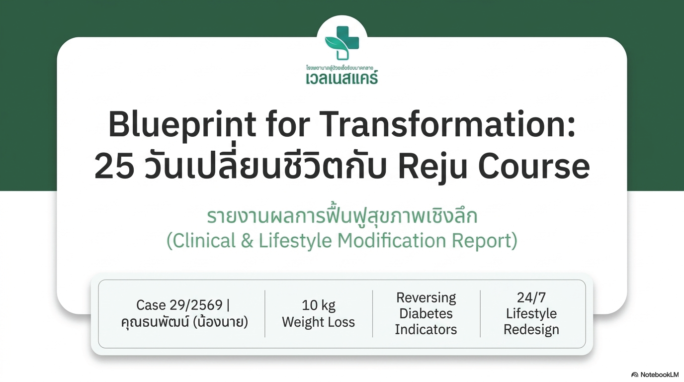 พิมพ์เขียวการเปลี่ยนชีวิต 25 วันกับ Reju Course ของน้องนาย