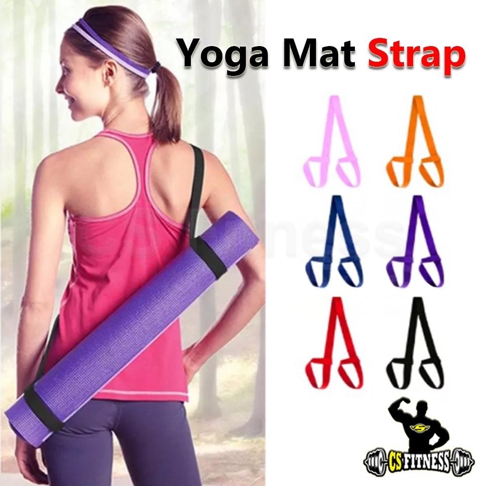 สายรัดเสื่อโยคะ เชือกสะพายเสื่อโยคะ : Yoga Mat Strap