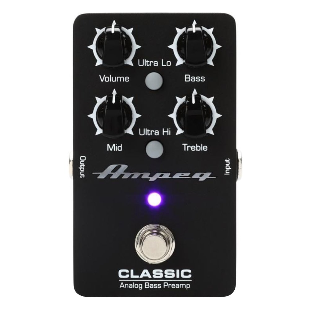 Ampeg Classic Analog Bass Preamp Pedal