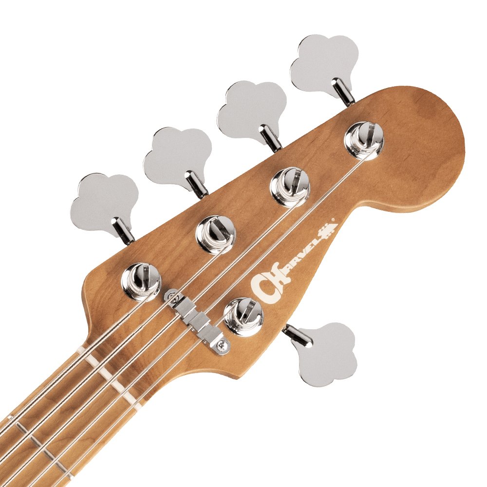 San　Charvel　Pro-Mod　stringsshop　Dimas　V　Bass　PJ　Platinum　Pearl