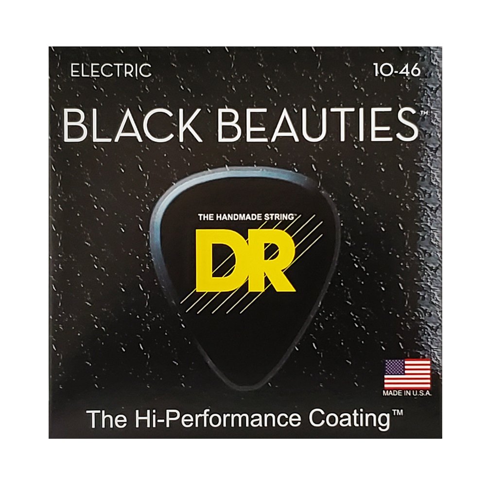 DR Strings Black Beauty Electric 10-46 Medium (BKE-10)