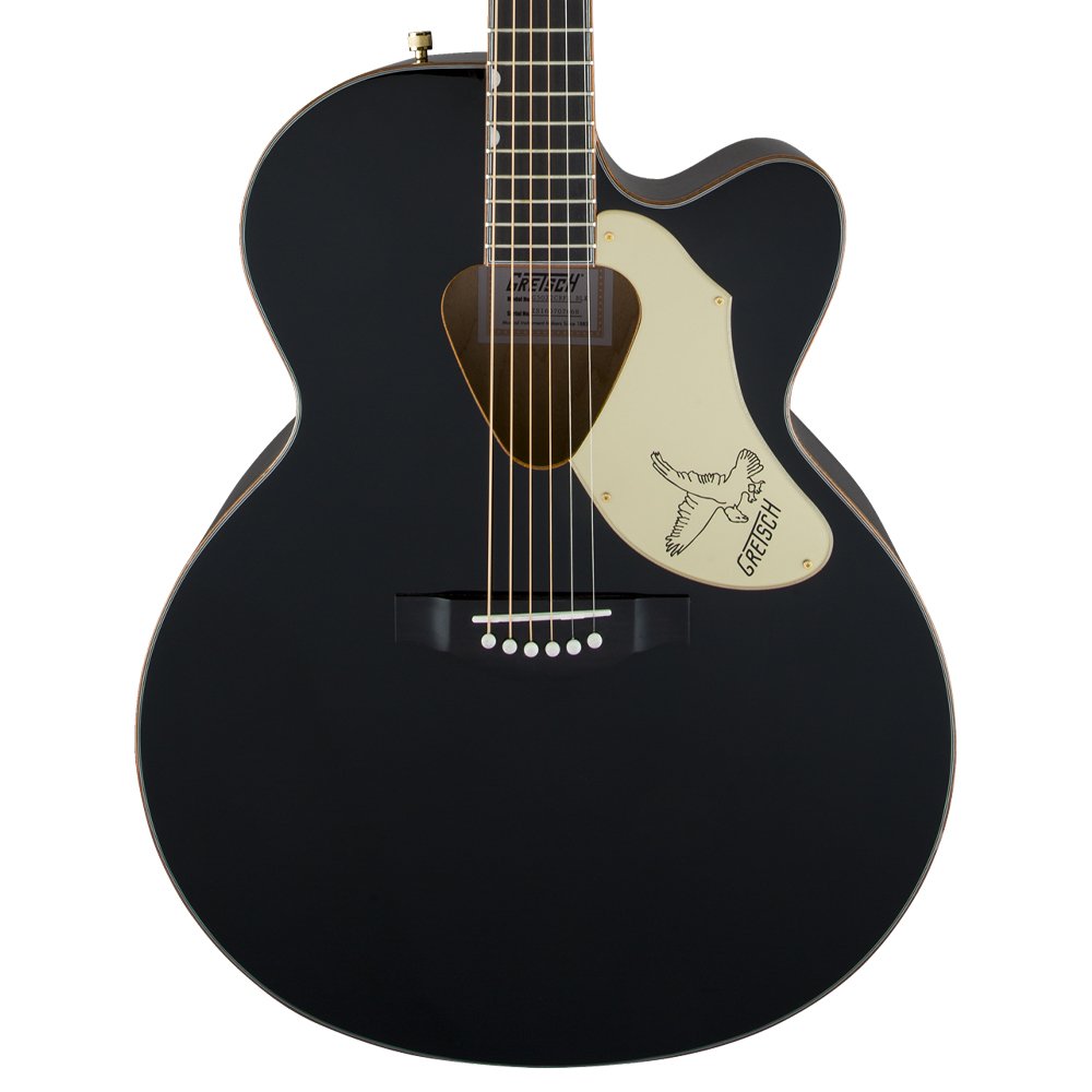 Gretsch G5022CWFE Rancher Falcon Jumbo Cutaway Acoustic-Electric Guitar - Black
