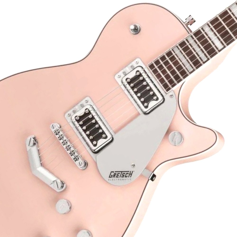 Gretsch G5220 Shell Pink Electromatic Jet BT Single-Cut with V-Stoptail,  Laurel Fingerboard