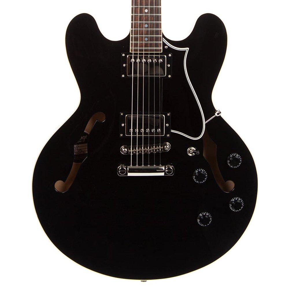 Heritage Standard H-535 Semi-Hollow Electric Guitar with Case, Ebony