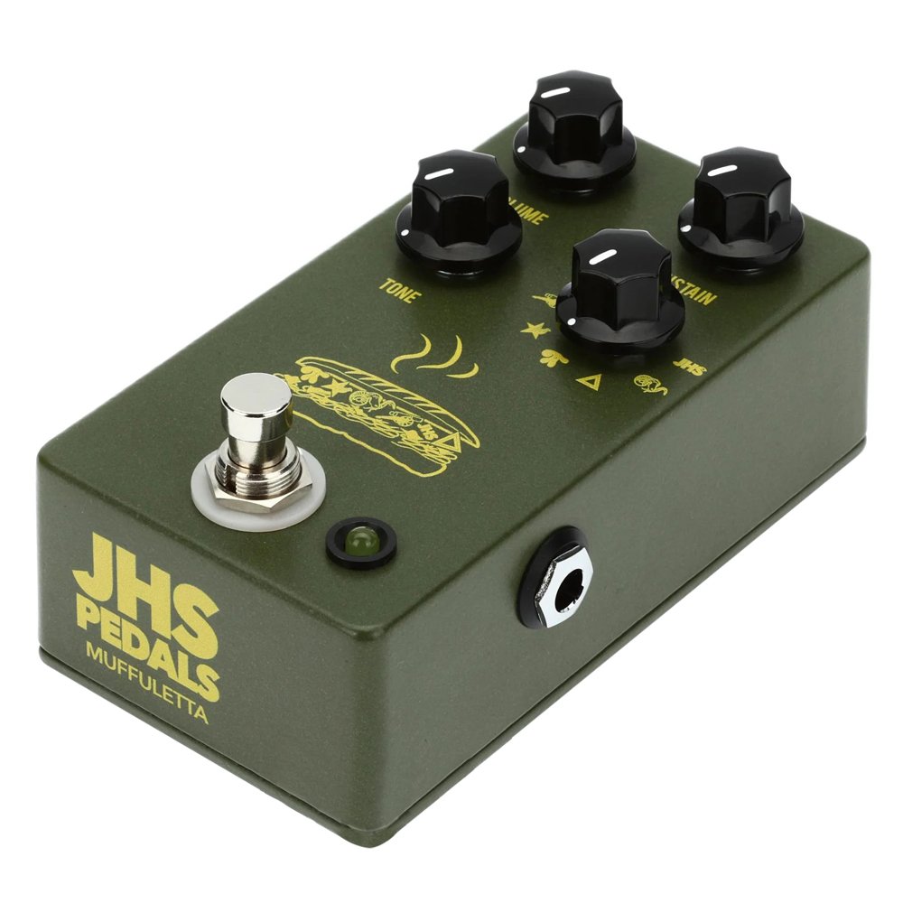 JHS Pedals Muffuletta Army Green - stringsshop