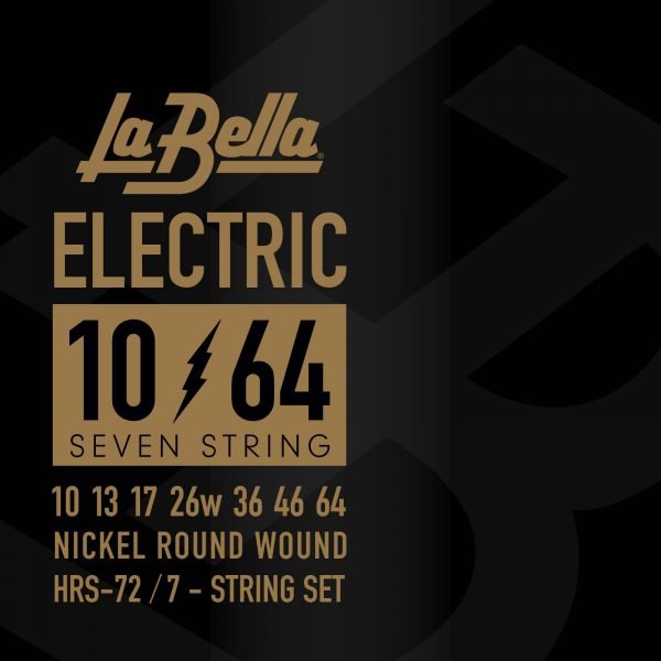 La Bella 7-String Nickel-Plated Round Wound - 10-64