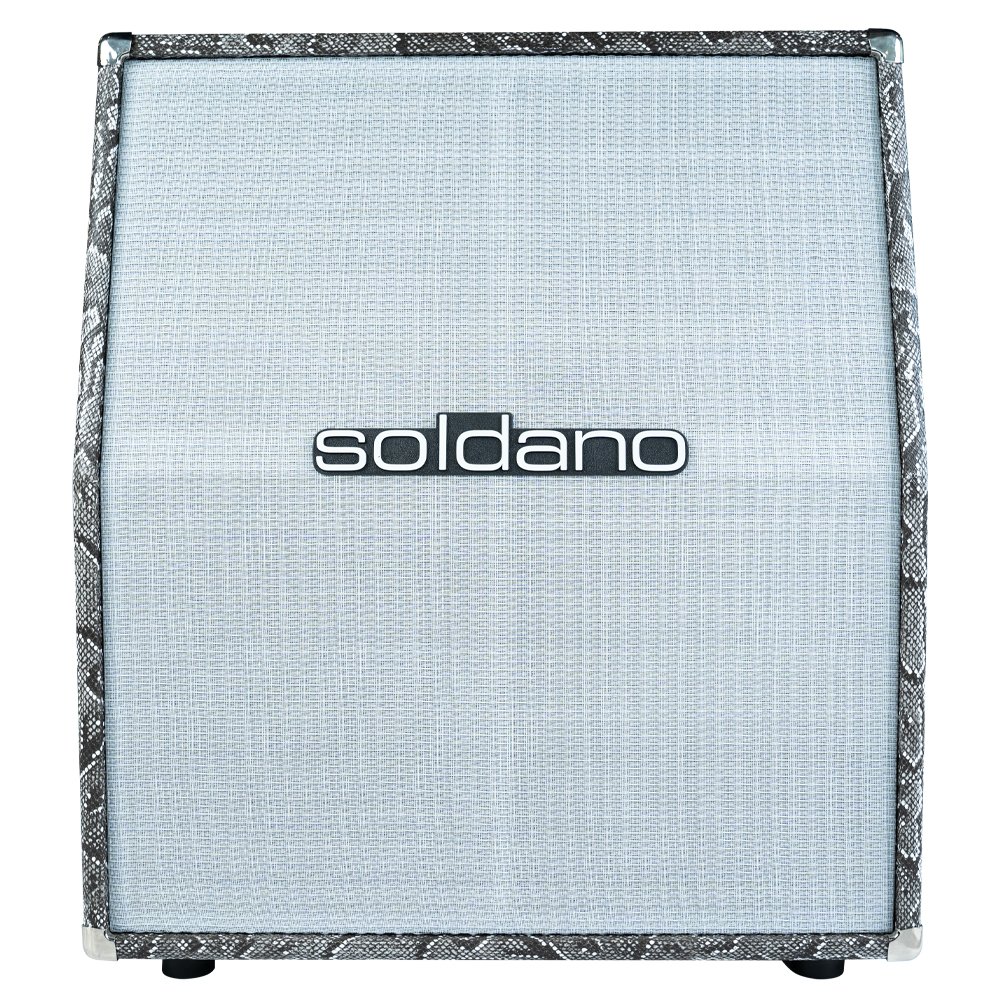 Soldano 212 Vertical Cabinet 2x12" Extension Cabinet - Snake skin
