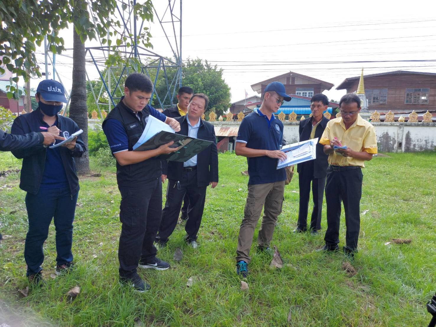 ป.ป.ท. ลงพื้นที่สุ่มตรวจ “โครงการก่อสร้างติดตั้งระบบสูบน้ำพลังงานแสงอาทิตย์” จังหวัดมหาสารคาม