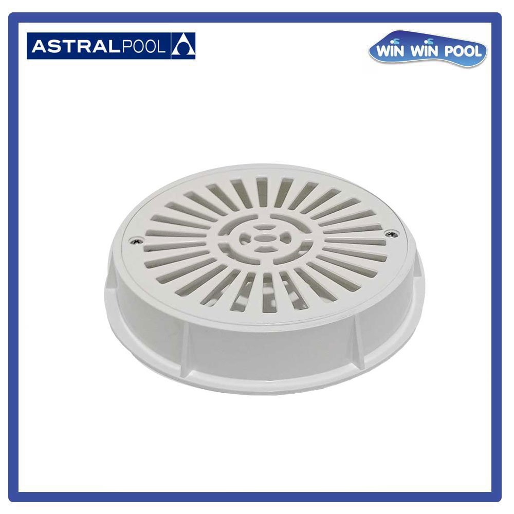 Main Drain 8 นิ้ว ASTRAL Pool (Drain grille of Ø 200 mm in ABS