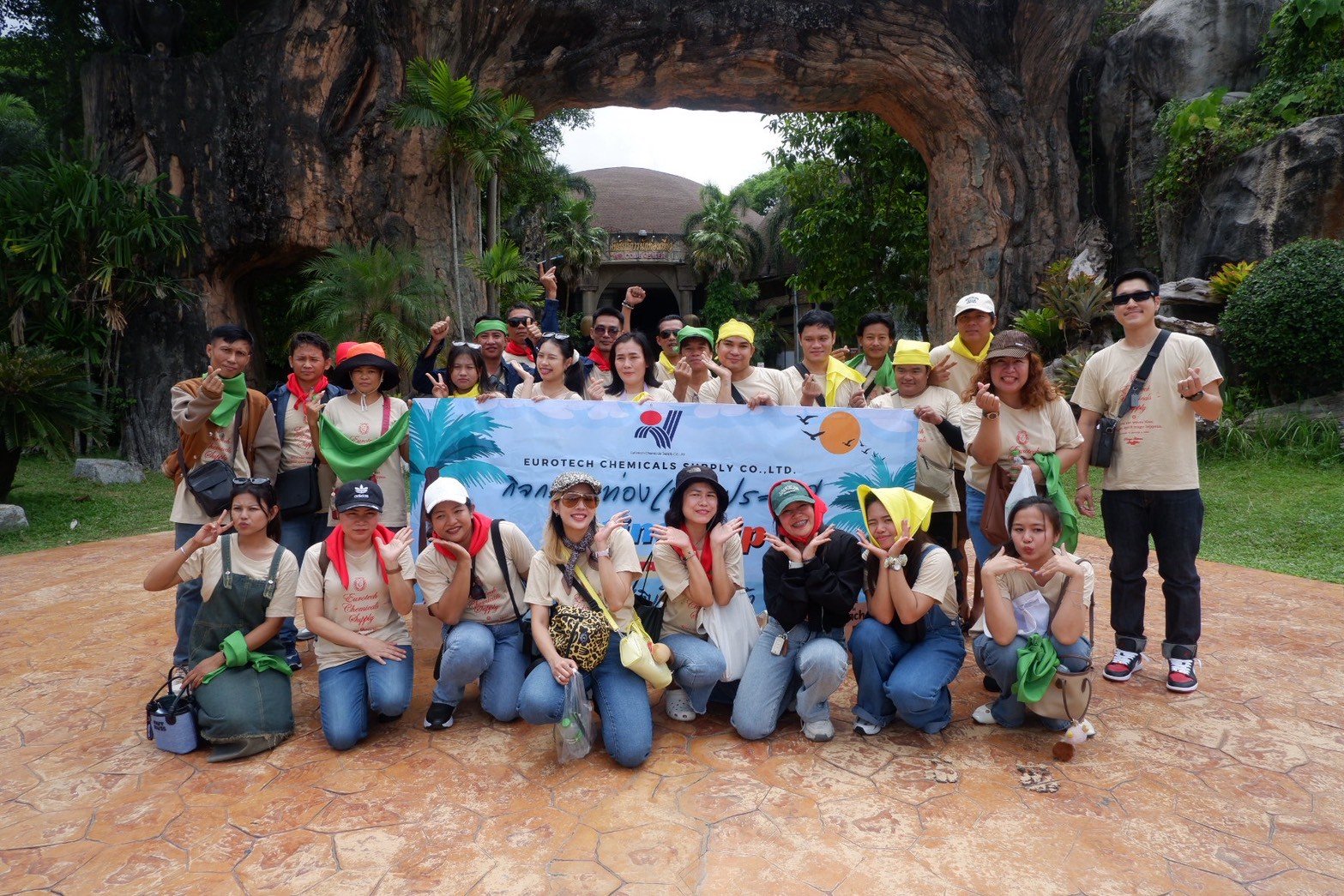 กิจกรรมท่องเที่ยวและงานเลี้ยงสังสรรค์ประจำปี 2568 "GROUNDED GROWING GOING" Eurotech x Pattaya